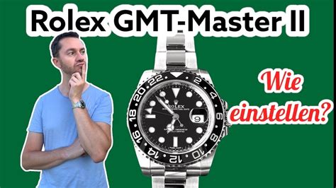 rolex gmt ii datum einstellen|rolex gmt master ii settings.